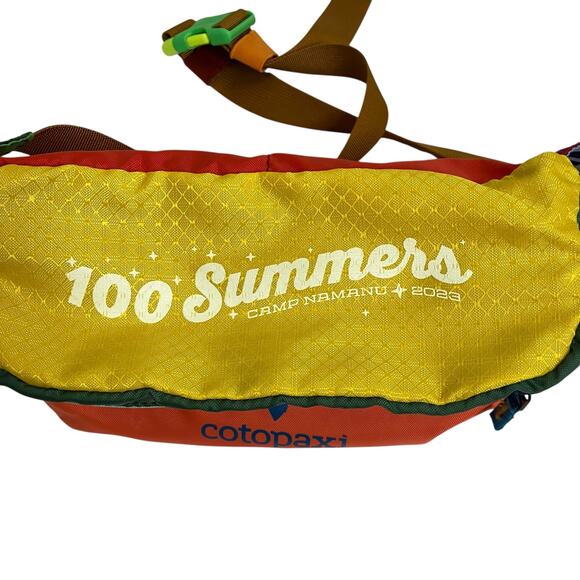 Cotopaxi "100 Days of Summer Camp Namanu 2023" Multicolor Fanny Pack - Picture 3 of 9
